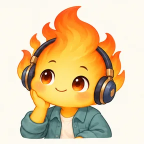 冬的橙宝主题插画头像